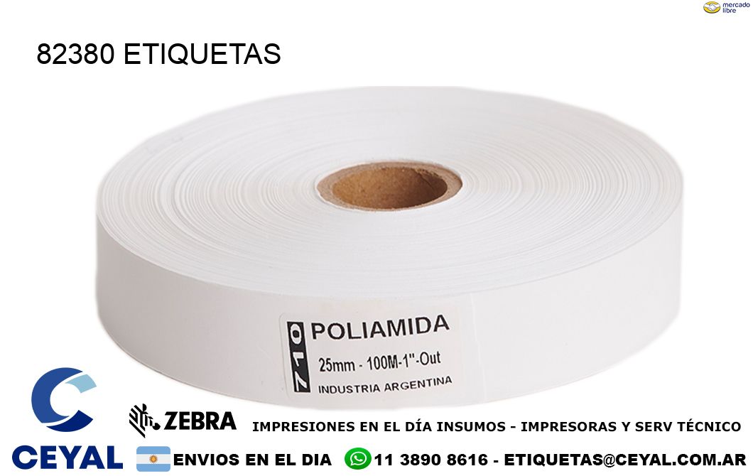 82380 ETIQUETAS
