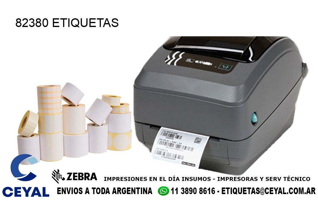 82380 ETIQUETAS