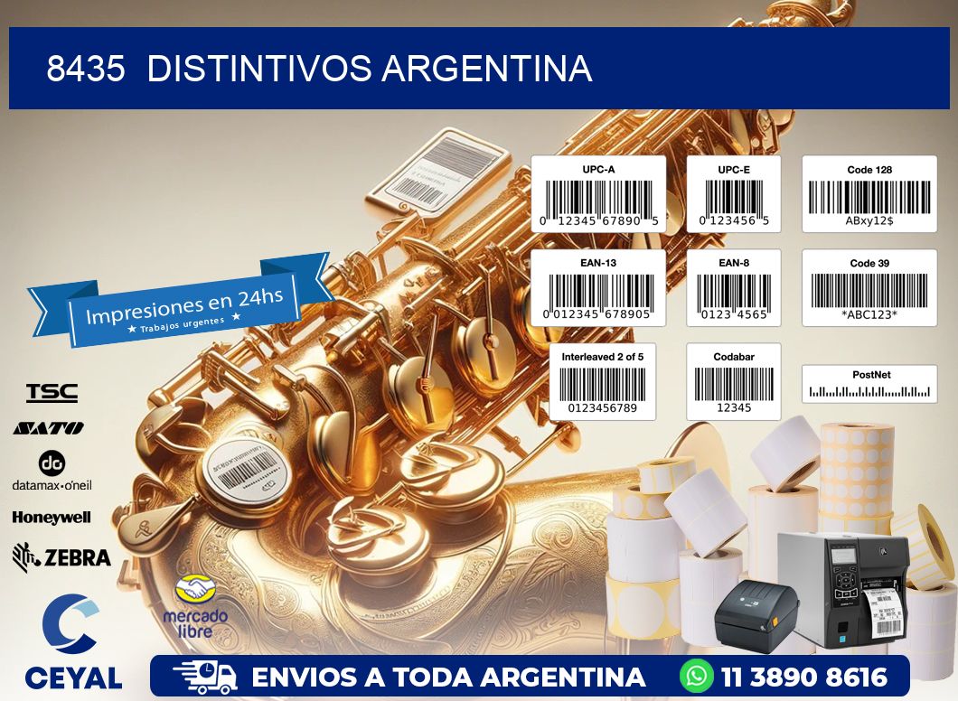 8435  Distintivos Argentina