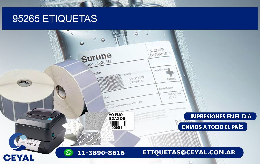 95265 ETIQUETAS