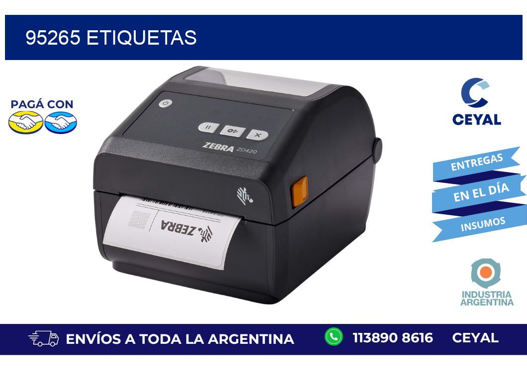 95265 ETIQUETAS