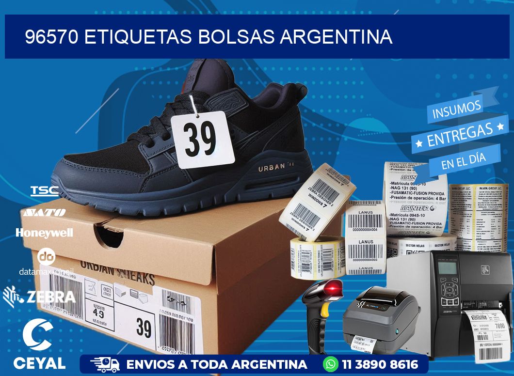 96570 ETIQUETAS BOLSAS ARGENTINA