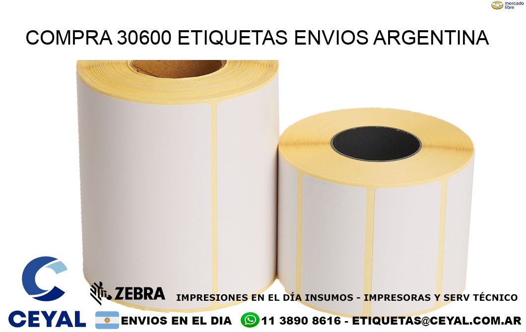 COMPRA 30600 ETIQUETAS ENVIOS ARGENTINA