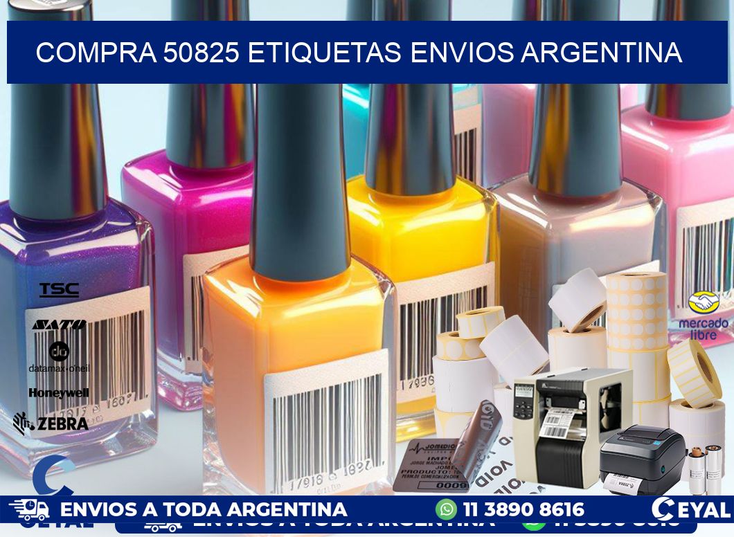 COMPRA 50825 ETIQUETAS ENVIOS ARGENTINA