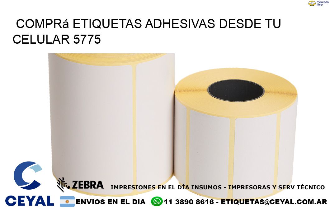 Comprá Etiquetas Adhesivas Desde tu Celular 5775