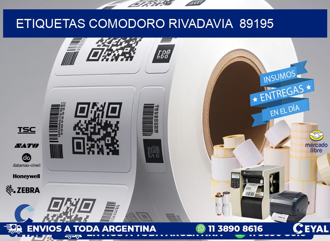 ETIQUETAS COMODORO RIVADAVIA  89195