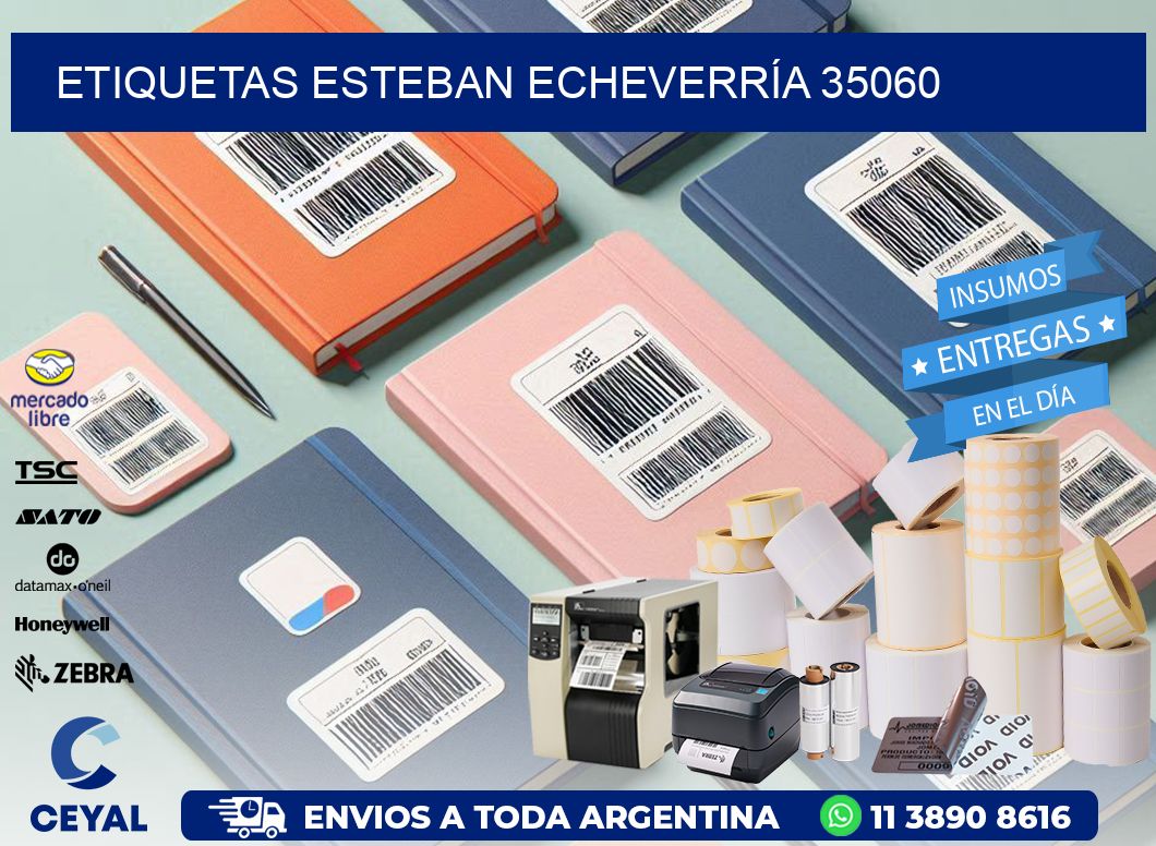 ETIQUETAS ESTEBAN ECHEVERRÍA 35060