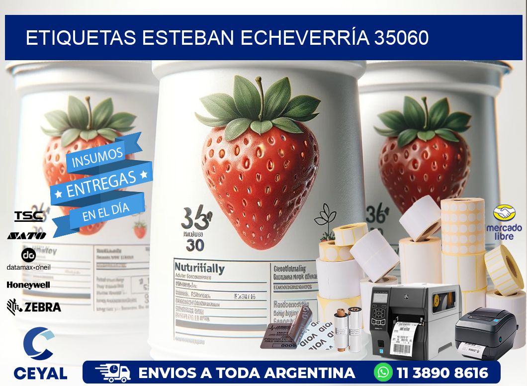 ETIQUETAS ESTEBAN ECHEVERRÍA 35060
