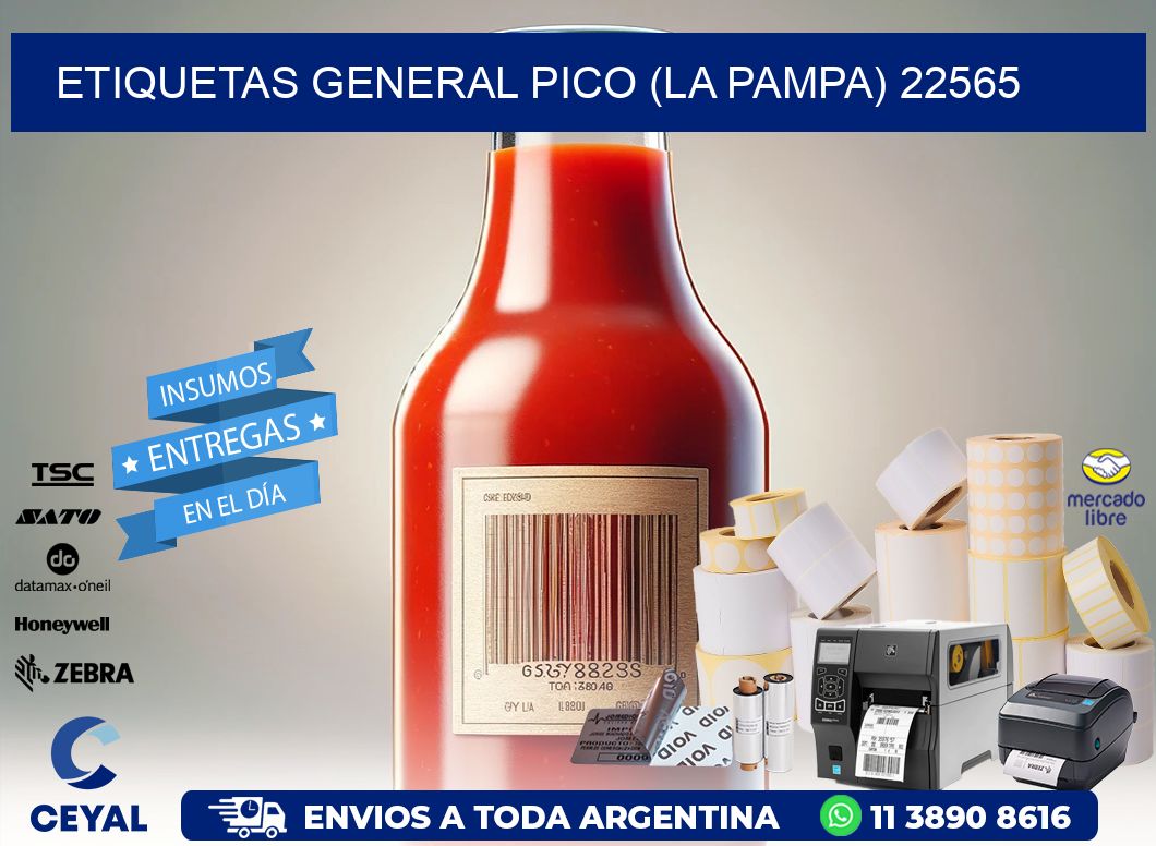 ETIQUETAS GENERAL PICO (LA PAMPA) 22565