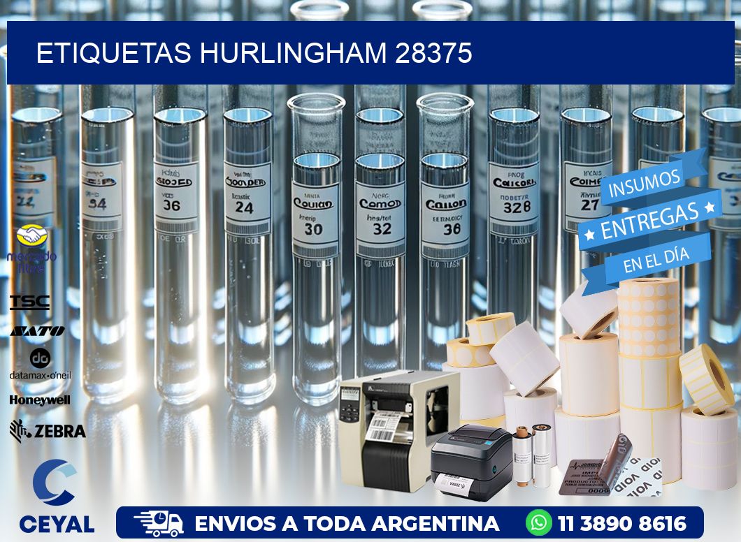 ETIQUETAS HURLINGHAM 28375