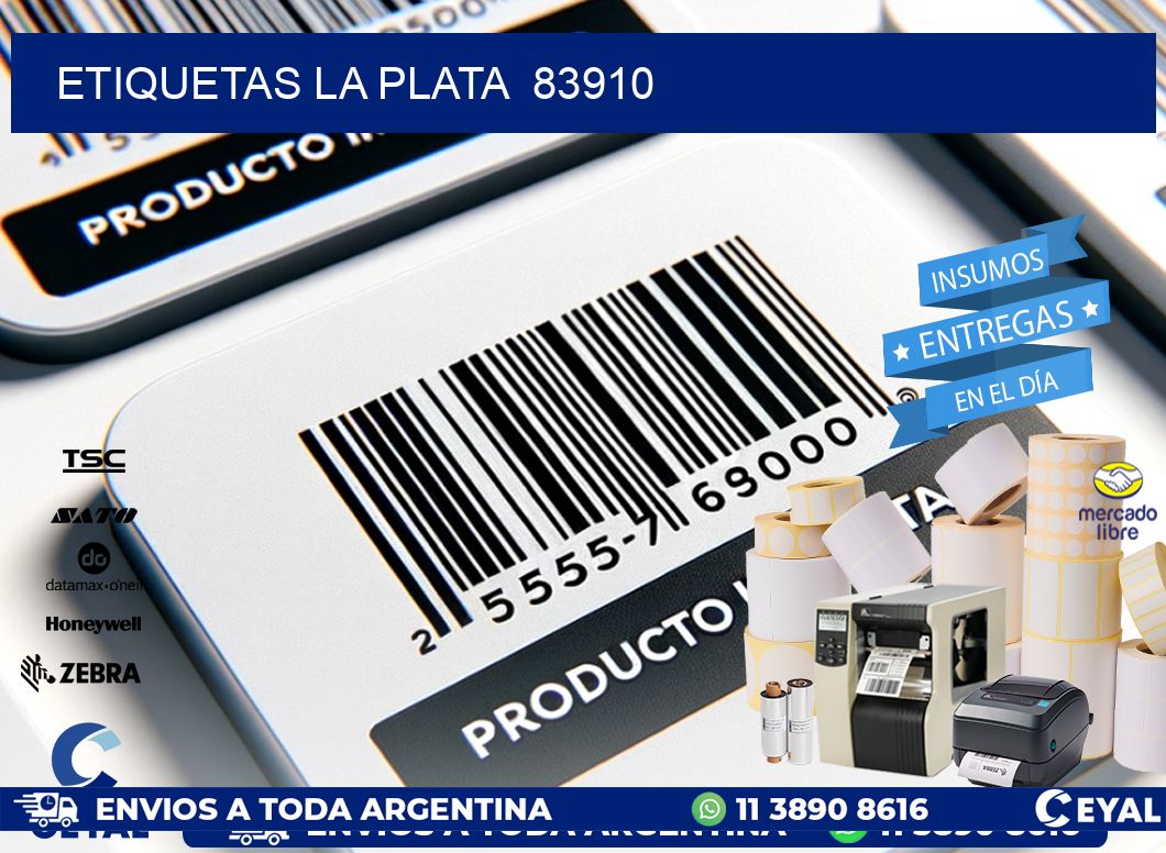 ETIQUETAS LA PLATA  83910