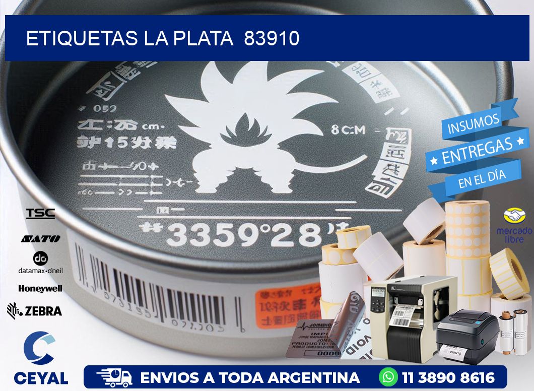 ETIQUETAS LA PLATA  83910