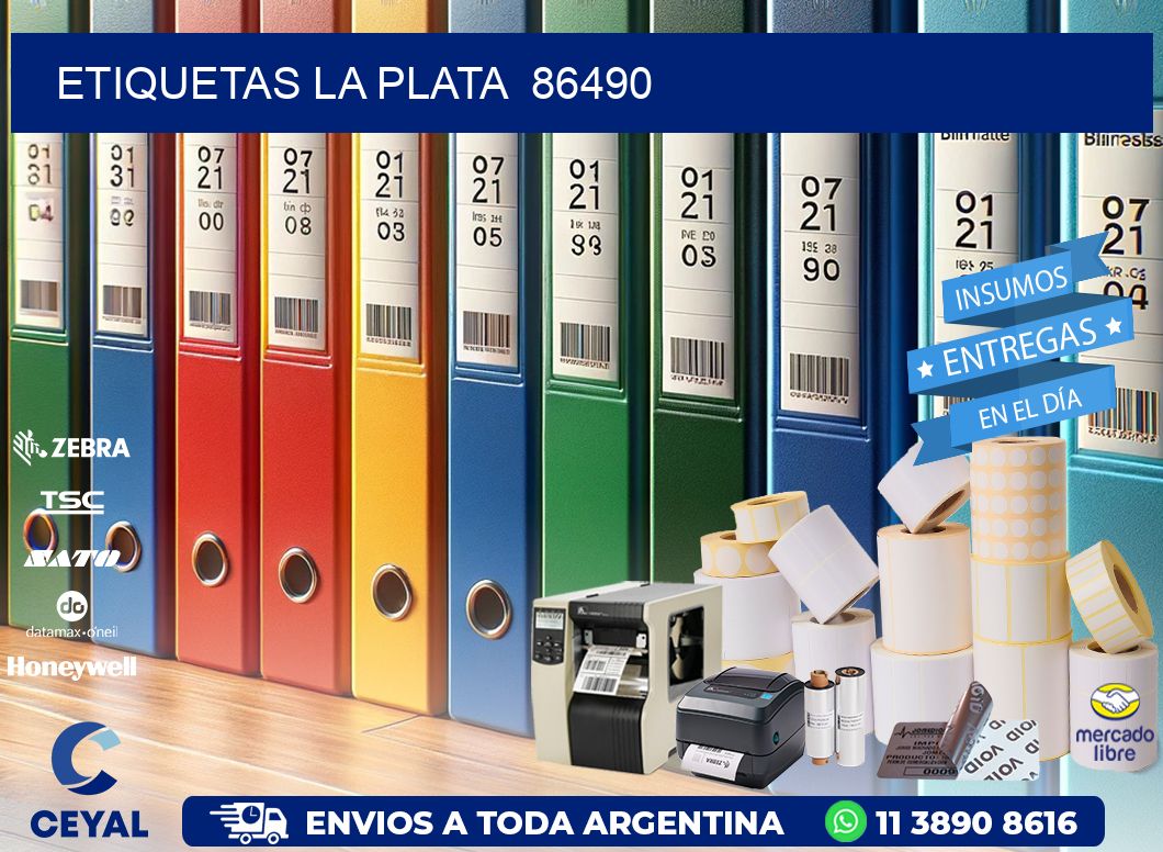 ETIQUETAS LA PLATA  86490