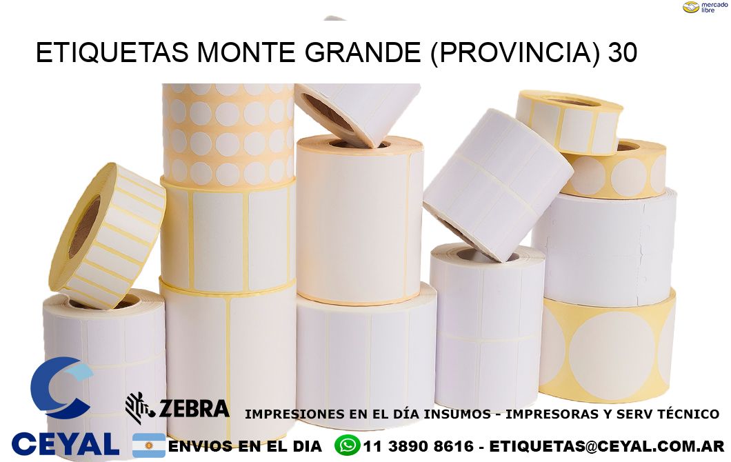 ETIQUETAS MONTE GRANDE (PROVINCIA) 30