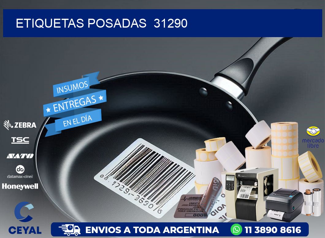 ETIQUETAS POSADAS  31290