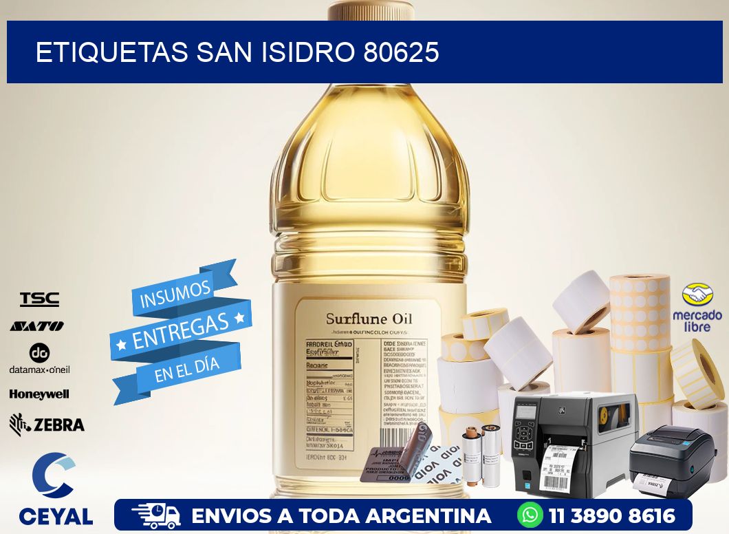 ETIQUETAS SAN ISIDRO 80625