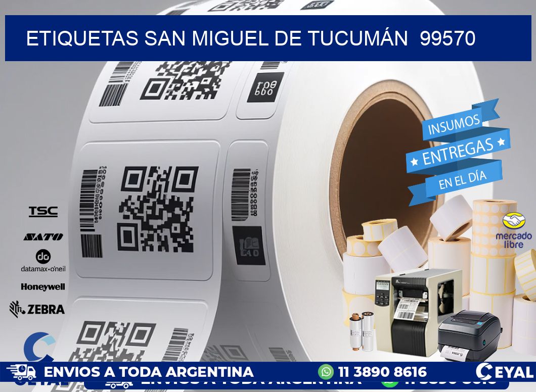 ETIQUETAS SAN MIGUEL DE TUCUMÁN 99570