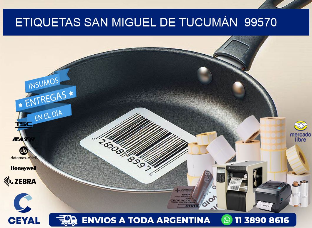 ETIQUETAS SAN MIGUEL DE TUCUMÁN 99570