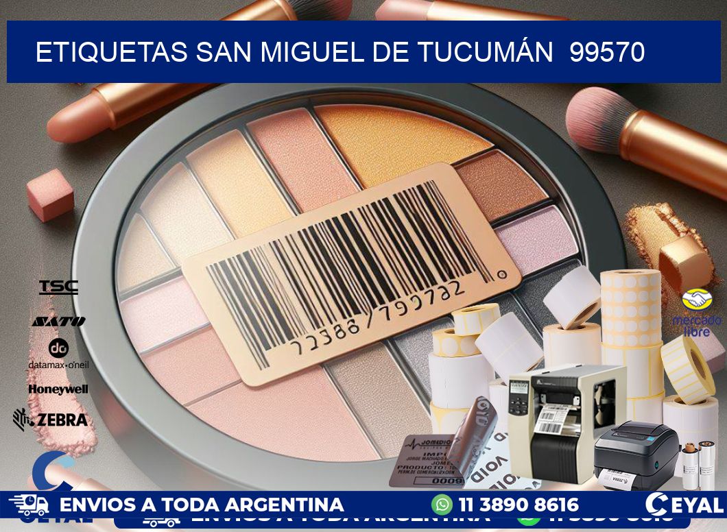 ETIQUETAS SAN MIGUEL DE TUCUMÁN  99570