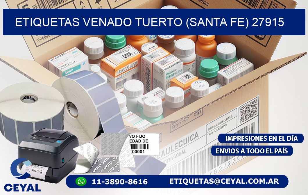 ETIQUETAS VENADO TUERTO (SANTA FE) 27915