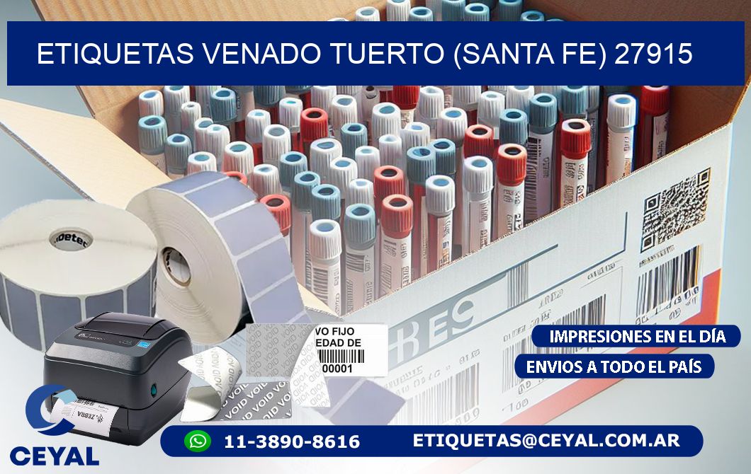 ETIQUETAS VENADO TUERTO (SANTA FE) 27915