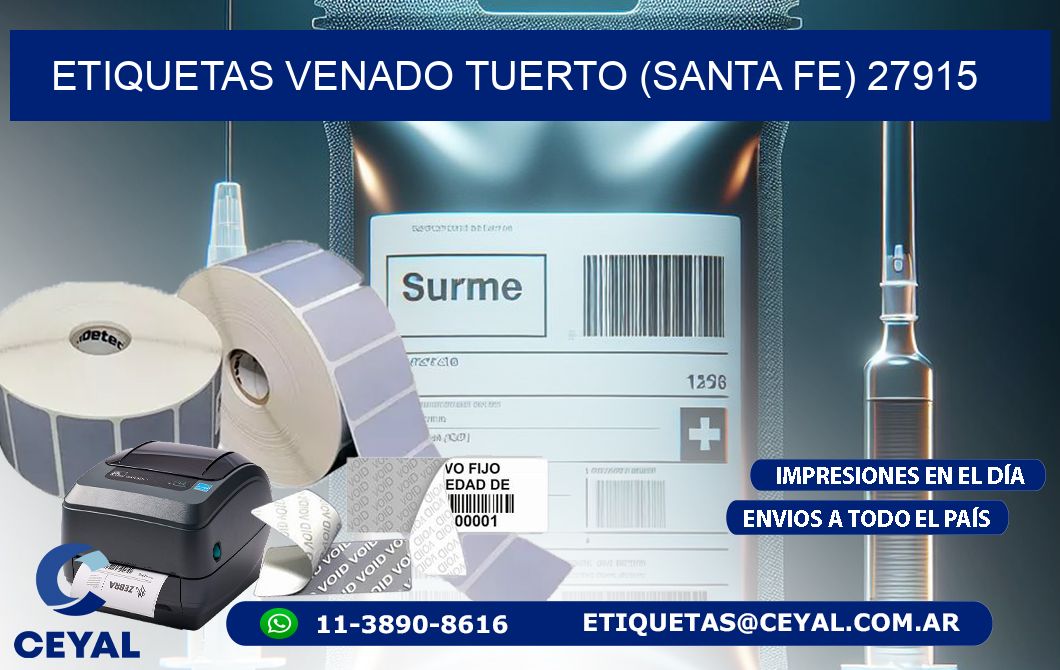 ETIQUETAS VENADO TUERTO (SANTA FE) 27915
