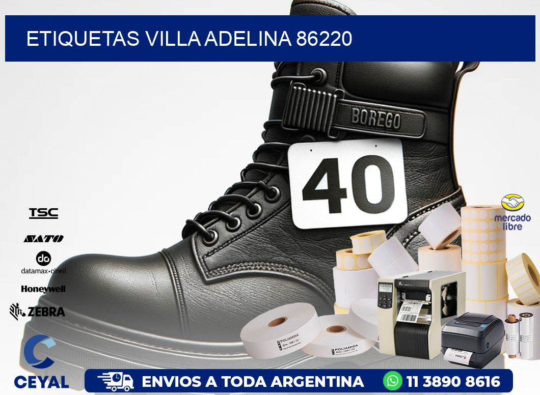 ETIQUETAS VILLA ADELINA 86220