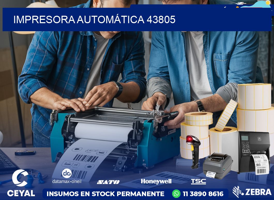 IMPRESORA AUTOMÁTICA 43805