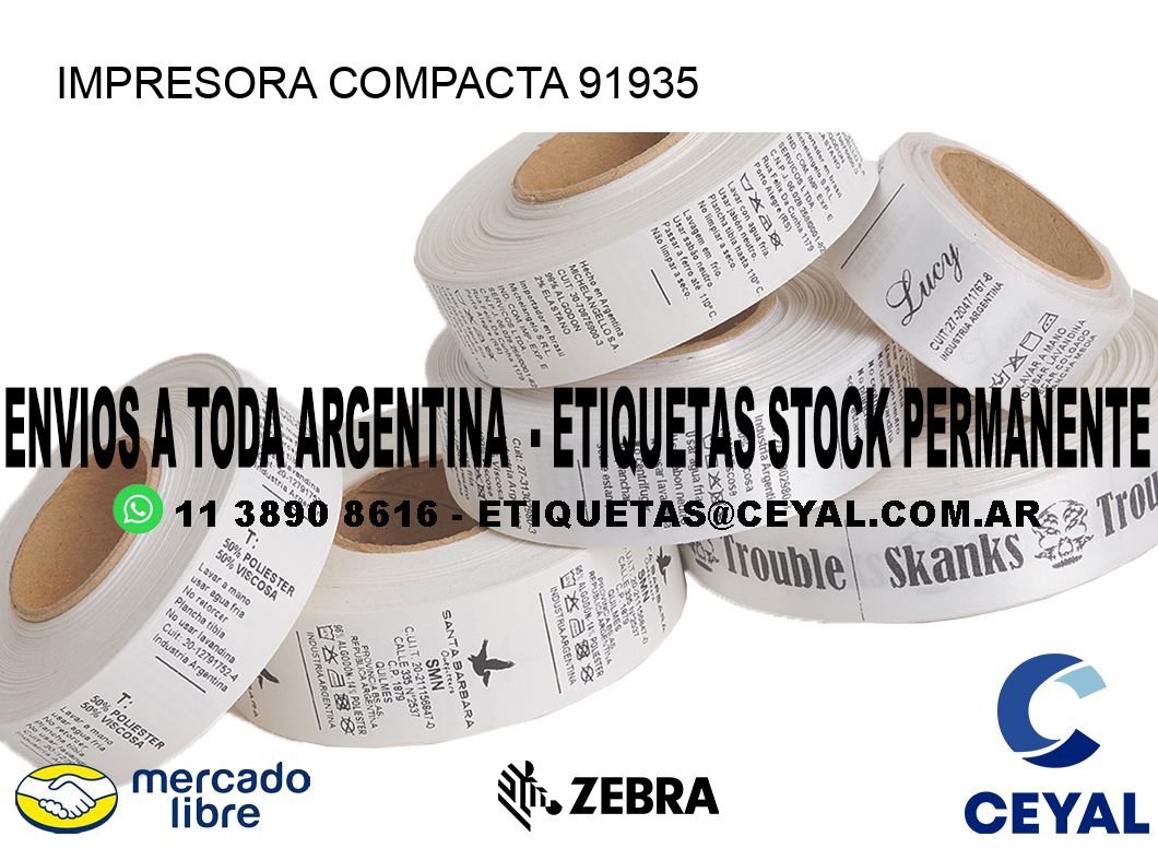 IMPRESORA COMPACTA 91935
