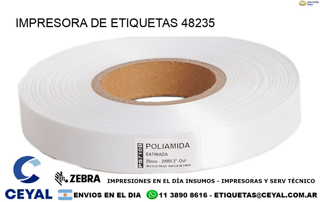 IMPRESORA DE ETIQUETAS 48235
