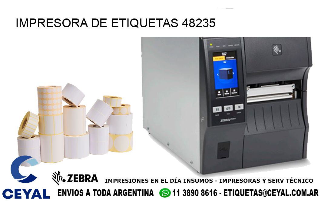 IMPRESORA DE ETIQUETAS 48235