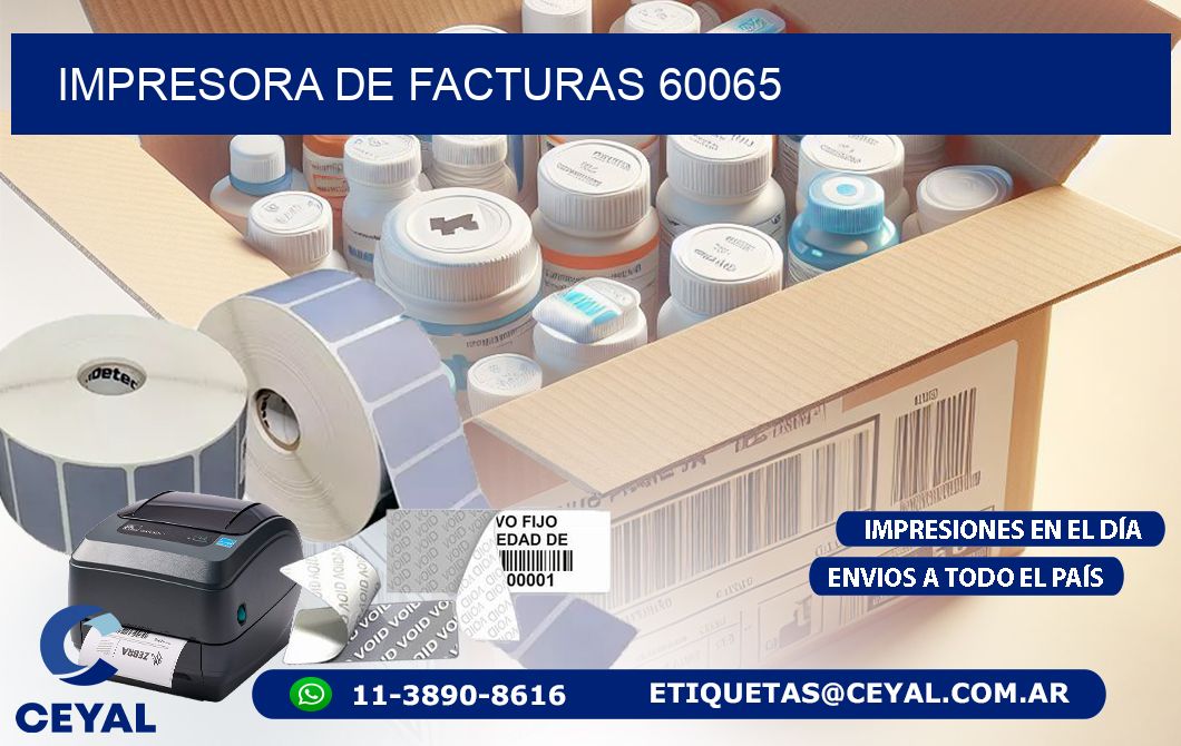 IMPRESORA DE FACTURAS 60065