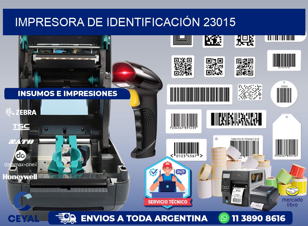 IMPRESORA DE IDENTIFICACIÓN 23015