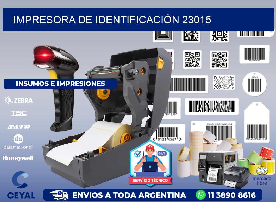 IMPRESORA DE IDENTIFICACIÓN 23015