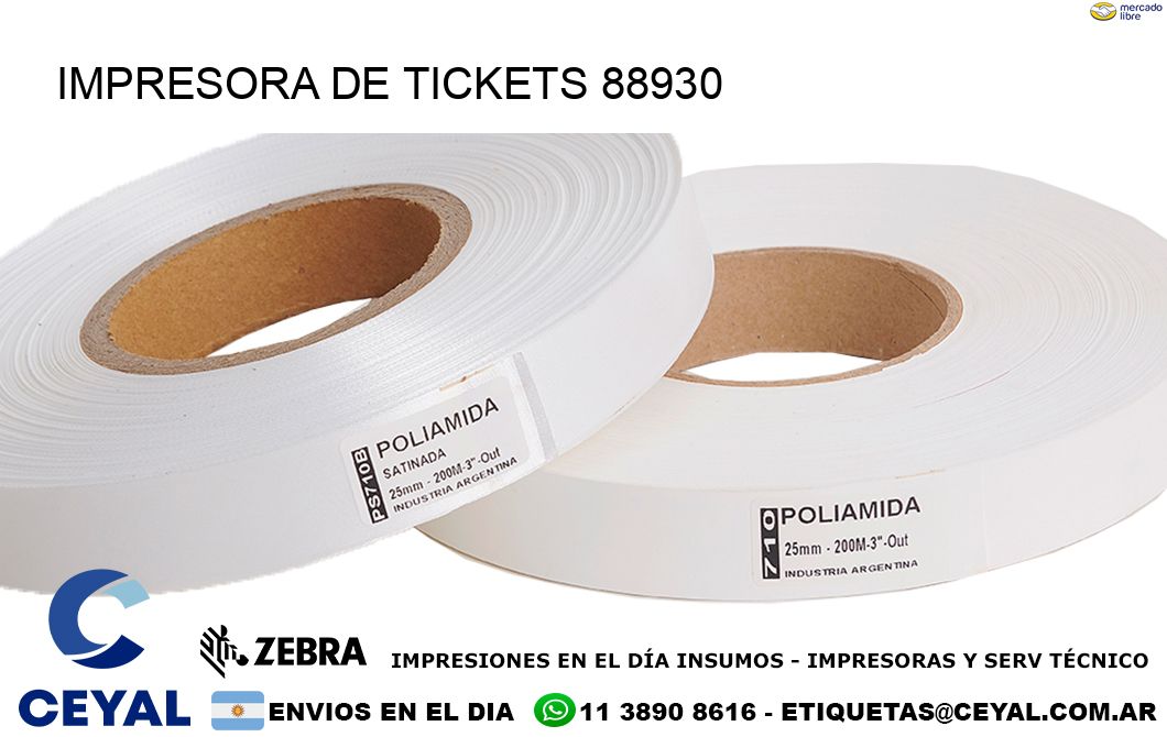 IMPRESORA DE TICKETS 88930
