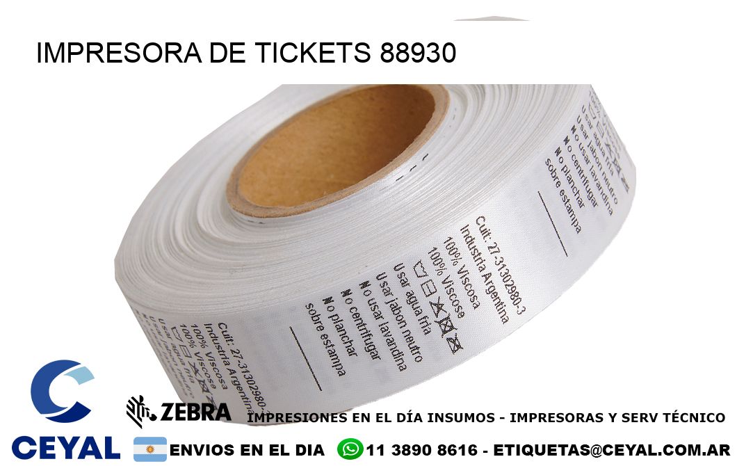 IMPRESORA DE TICKETS 88930