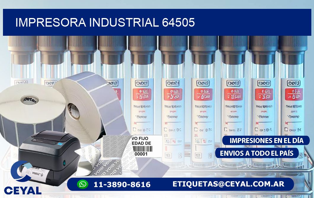 IMPRESORA INDUSTRIAL 64505