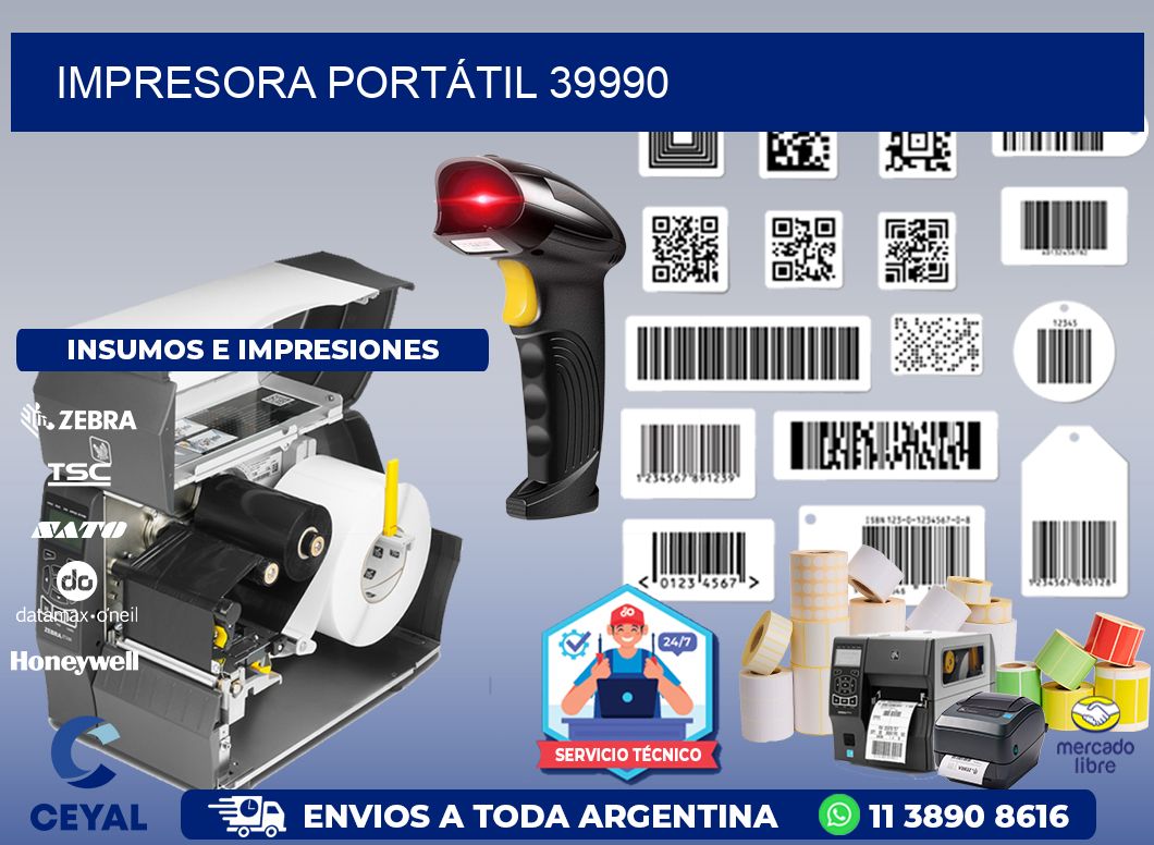 IMPRESORA PORTÁTIL 39990