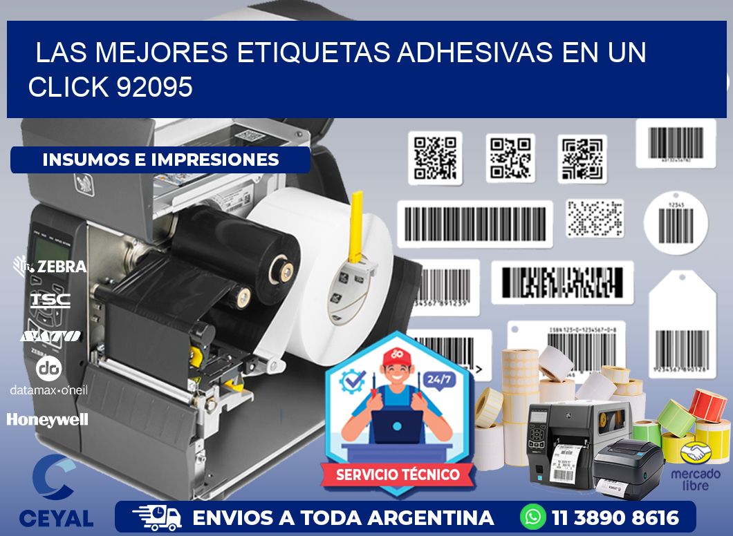 Las Mejores Etiquetas Adhesivas en un Click 92095