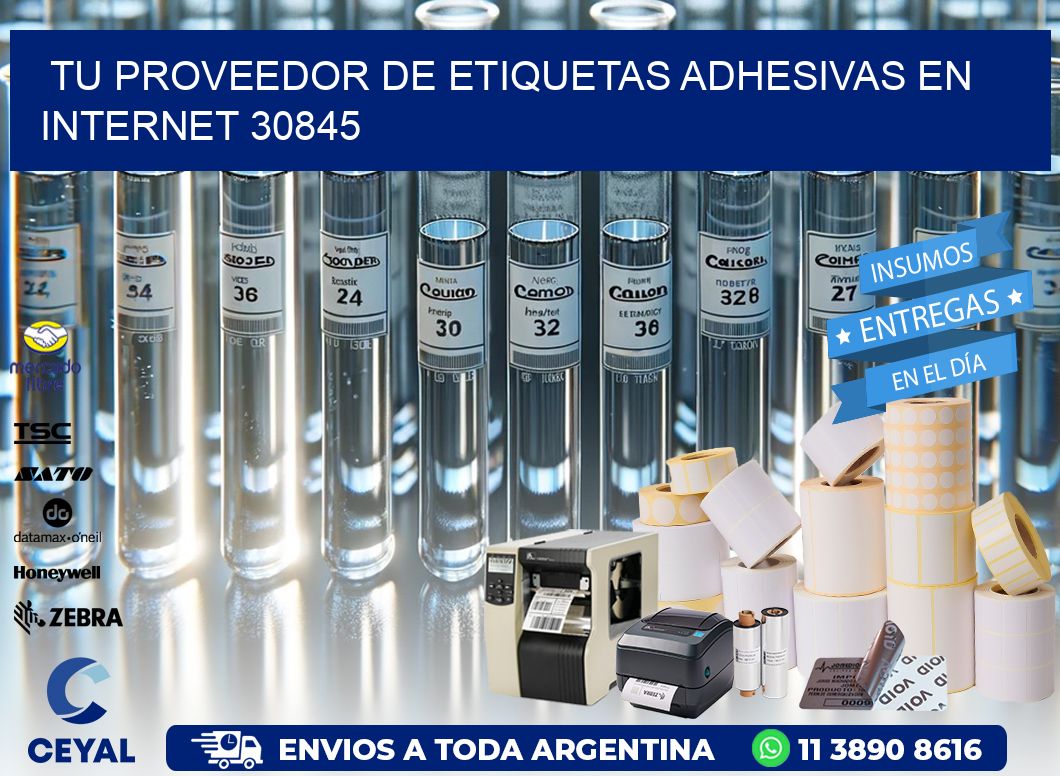 Tu Proveedor de Etiquetas Adhesivas en Internet 30845