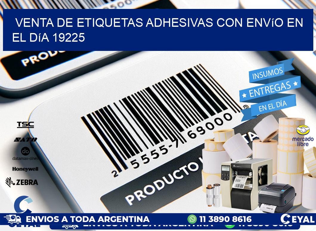 Venta de Etiquetas Adhesivas con Envío en el Día 19225