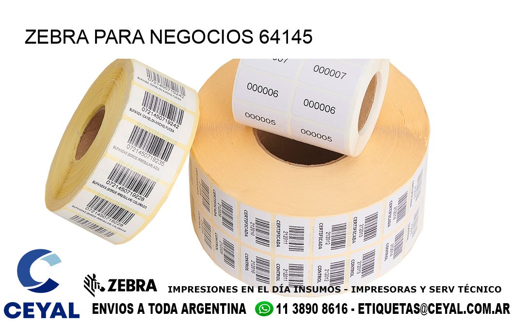 ZEBRA PARA NEGOCIOS 64145