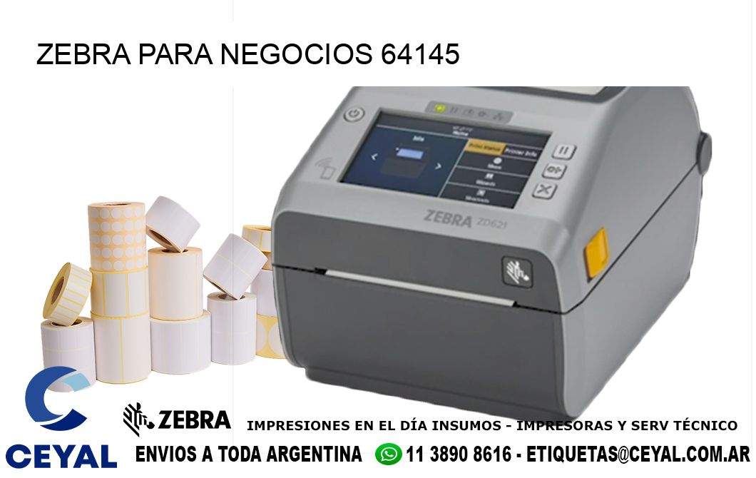 ZEBRA PARA NEGOCIOS 64145
