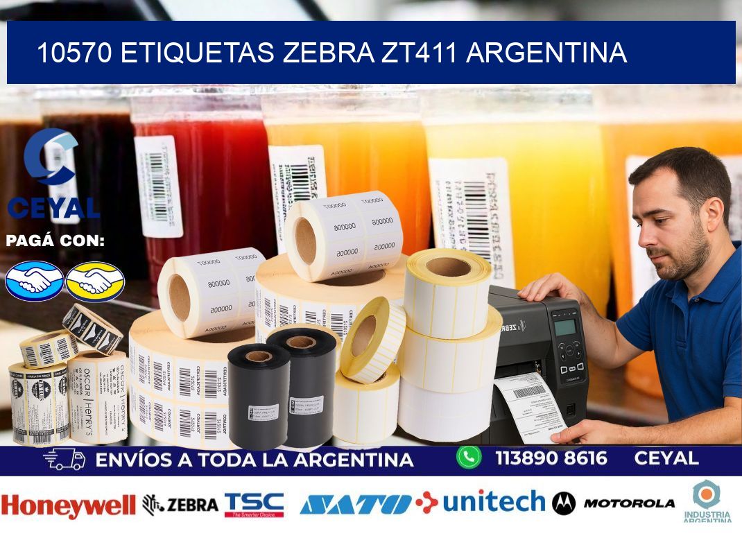 10570 etiquetas zebra zt411 argentina