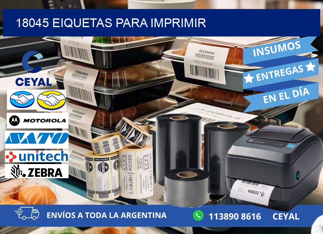 18045 EIQUETAS PARA IMPRIMIR