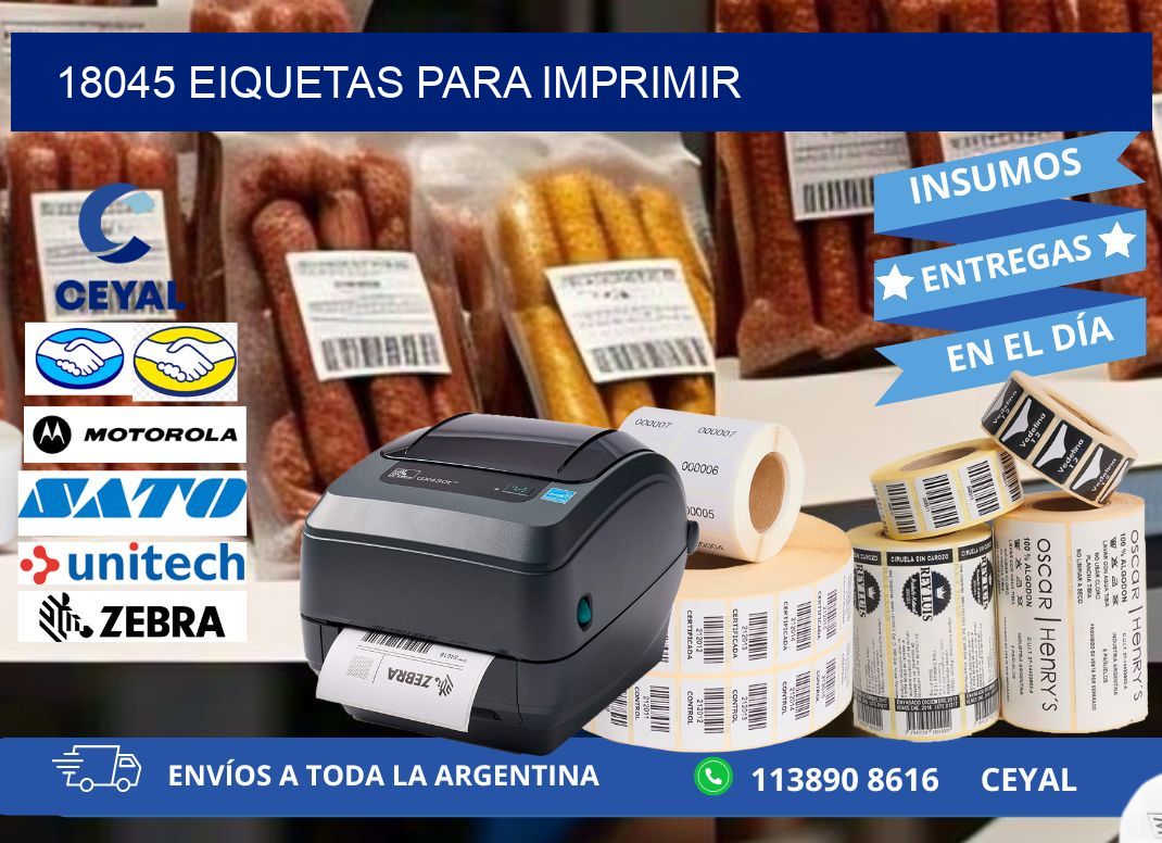 18045 EIQUETAS PARA IMPRIMIR