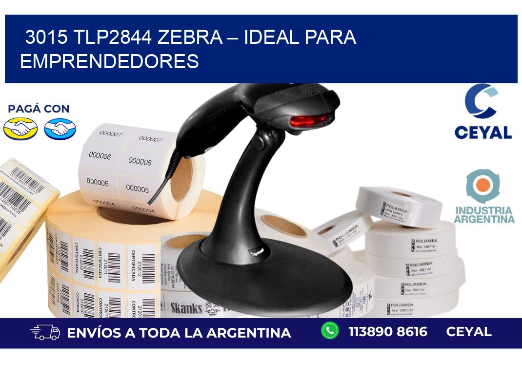 3015 TLP2844 Zebra – Ideal Para Emprendedores