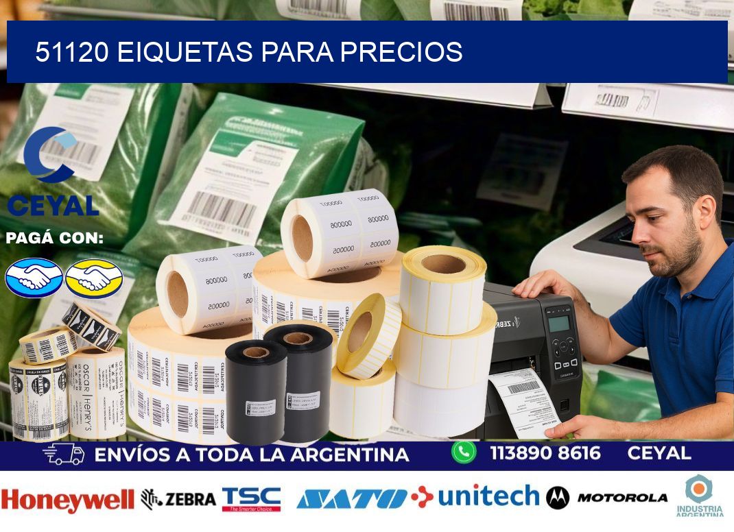 51120 EIQUETAS PARA PRECIOS
