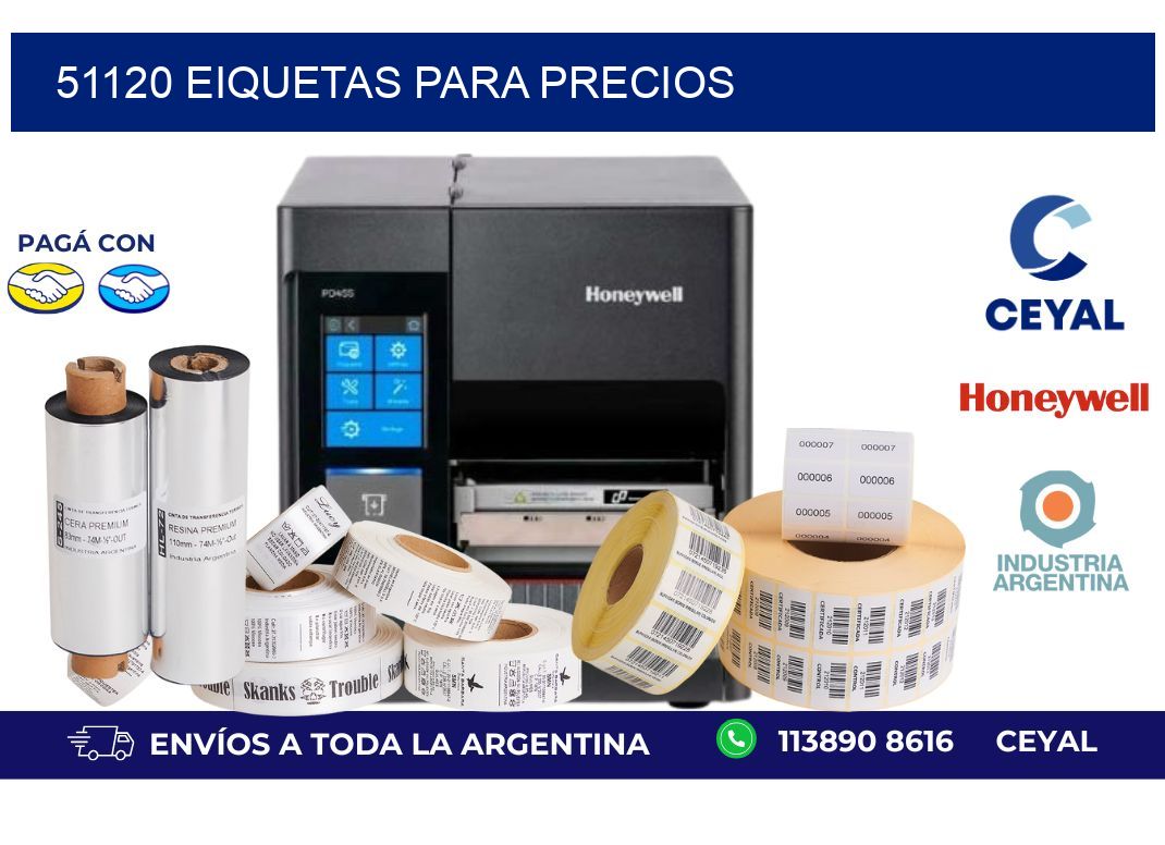 51120 EIQUETAS PARA PRECIOS