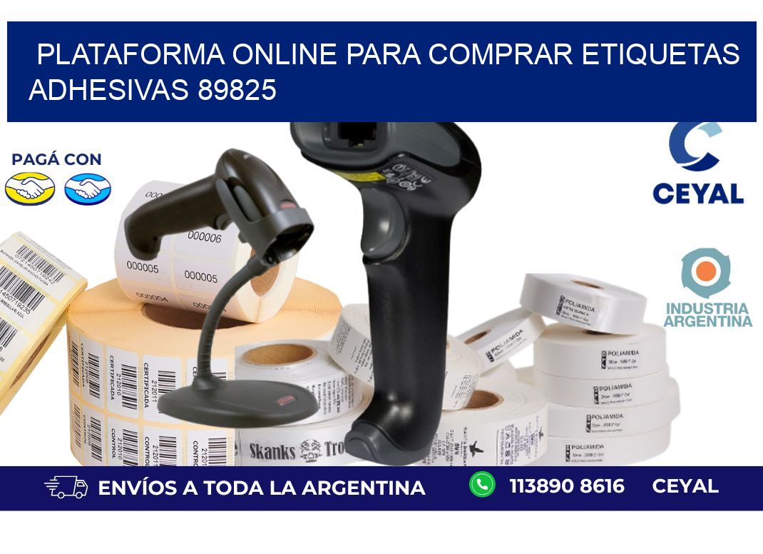 Plataforma Online para Comprar Etiquetas Adhesivas 89825